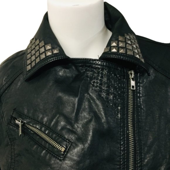 UK2LA Black Spike Size SP Jacket - Picture 12 of 13